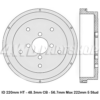Drum Brake Rear 56.7mm CB - Image 3