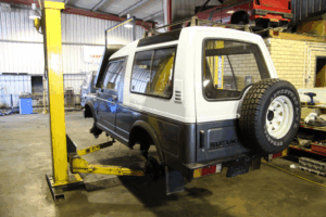 Suzuki sierra SJ50 LWB UTE 1.6l EFI 1 blue ute sj50 01