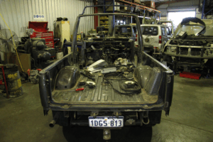 Suzuki sierra SJ50 LWB UTE 1.6l EFI 9 blue ute sj50 09