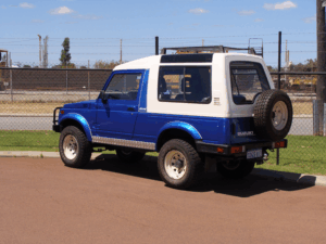 Suzuki sierra SJ50 LWB UTE 1.6l EFI 27 blue ute sj50 27