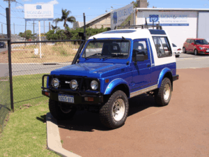 Suzuki sierra SJ50 LWB UTE 1.6l EFI 28 blue ute sj50 28