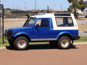 Suzuki sierra SJ50 LWB UTE 1.6l EFI 30 blue ute sj50 30