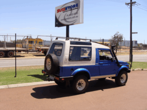 Suzuki sierra SJ50 LWB UTE 1.6l EFI 31 blue ute sj50 31