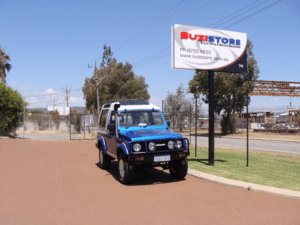 Suzuki sierra SJ50 LWB UTE 1.6l EFI 33 blue ute sj50 33
