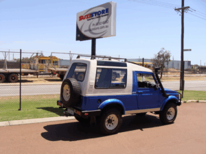 Suzuki sierra SJ50 LWB UTE 1.6l EFI 34 blue ute sj50 34