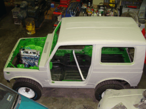 Suzuki sierra SJ70 hard top 1.6L EFI 25 green sj70ht 24