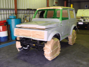 Suzuki sierra SJ70 hard top 1.6L EFI 28 green sj70ht 27