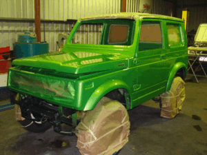 Suzuki sierra SJ70 hard top 1.6L EFI 29 green sj70ht 28