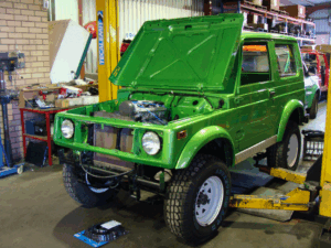 Suzuki sierra SJ70 hard top 1.6L EFI 31 green sj70ht 30