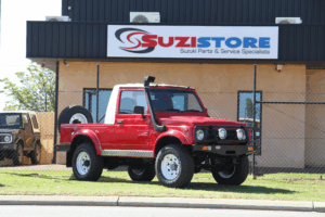 SUZUKI SIERRA SJ50 LWB UTE 1.3L EFI 44 red ute 42